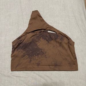 Alphalete asymmetrical bra